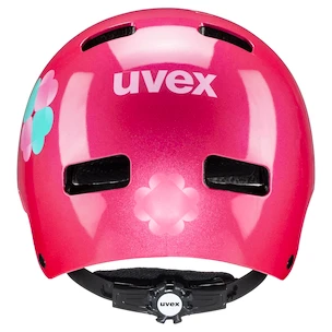 Kask dziecięcy Uvex Kid 3 Pink Flower (S4148193300)