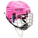 Kask hokejowy Bauer  IMS 5.0 II Combo Pink Senior