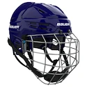Kask hokejowy Bauer RE-AKT 55 Combo Navy Senior