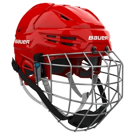 Kask hokejowy Bauer RE-AKT 55 Combo Red Senior