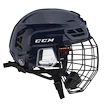 Kask hokejowy CCM Tacks 210 Combo Dark Blue Senior