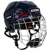 Kask hokejowy CCM Tacks 70 Combo navy Junior