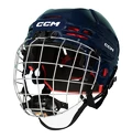 Kask hokejowy CCM Tacks 70 Combo Navy Youth