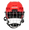 Kask hokejowy CCM Tacks 70 Combo Red Junior