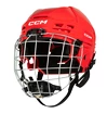 Kask hokejowy CCM Tacks 70 Combo Red Junior