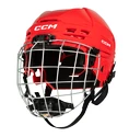 Kask hokejowy CCM Tacks 70 Combo Red Junior