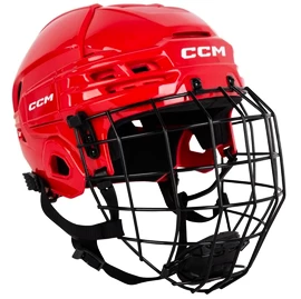 Kask hokejowy CCM Tacks 70 Combo Red Senior