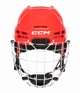 Kask hokejowy CCM Tacks 70 Combo Red Youth