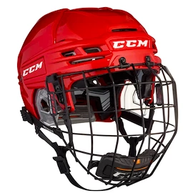 Kask hokejowy CCM Tacks 910 Combo Red Senior