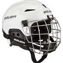 Kask hokejowy Combo Bauer  LIL Combo White Youth