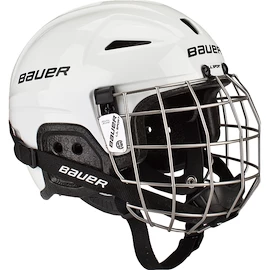 Kask hokejowy Combo Bauer LIL Combo White Youth