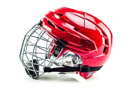 Kask hokejowy Warrior Covert CF 80 Combo Red Senior