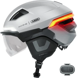 Kask rowerowy Abus Hyp-E Ace Gleam Silver