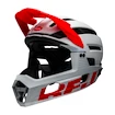 Kask rowerowy Bell  Super Air R Spherical Mat White/Infrared