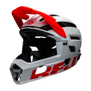Kask rowerowy Bell  Super Air R Spherical Mat White/Infrared S