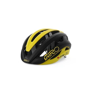 Kask rowerowy Giro Aries  Spherical Mat Black/Yellow Visma S