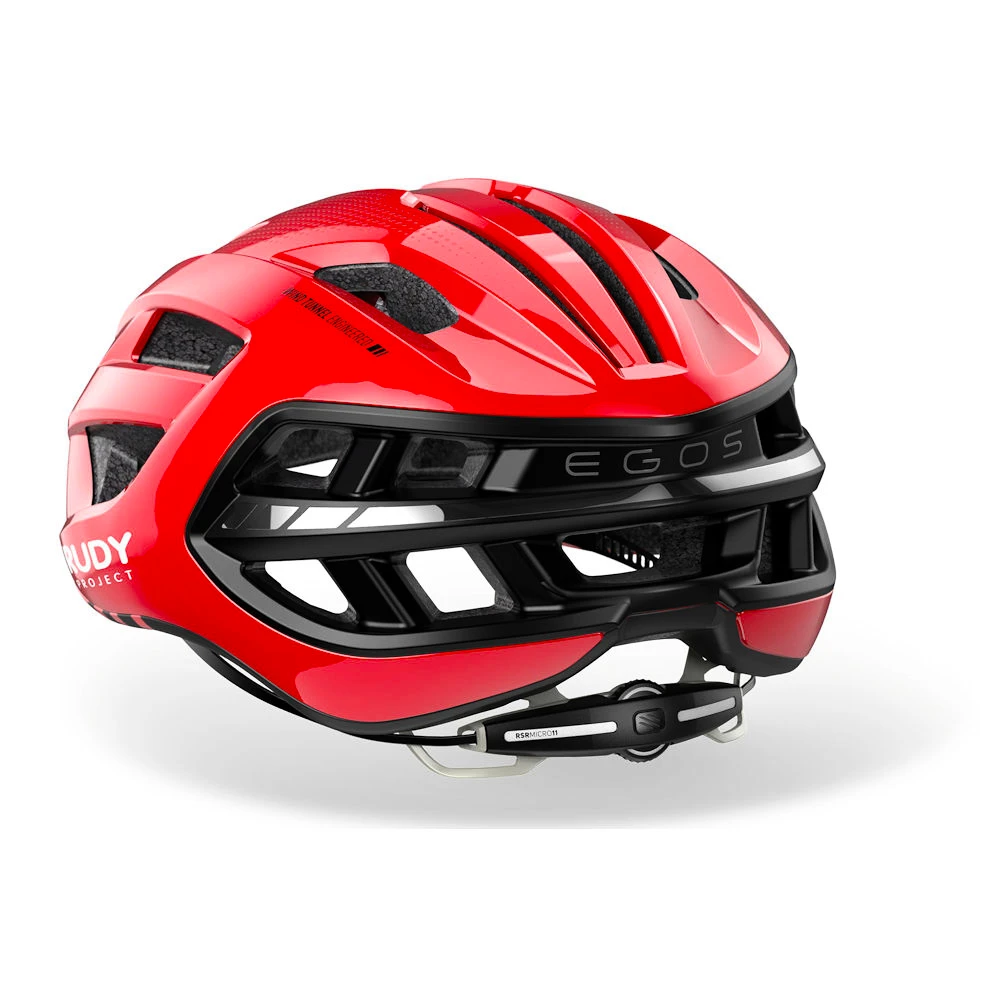 Kask rowerowy Rudy Project  Egos Red Comet-Black (Shiny)