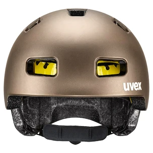 Kask rowerowy Uvex City 4 Mips Hazel-Black Mat (S4100290400) 55 - 58 cm