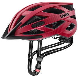 Kask rowerowy Uvex City I-VO Ruby Red Matt (S4104191600)