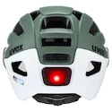 Kask rowerowy Uvex Finale Visor V Moss Green-Cloud M (S4109770400)