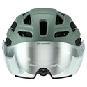 Kask rowerowy Uvex Finale Visor V Moss Green-Cloud M (S4109770400)