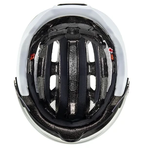 Kask rowerowy Uvex Finale Visor V Moss Green-Cloud M (S4109770400) 52 - 57 cm