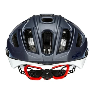 Kask rowerowy Uvex Quatro CC Deep Space-White Mat (S4100260200)