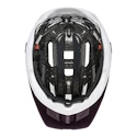 Kask rowerowy Uvex Quatro CC Plum-White Mat (S4100260100)