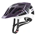 Kask rowerowy Uvex Quatro CC Plum-White Mat (S4100260100) 52 - 57 cm