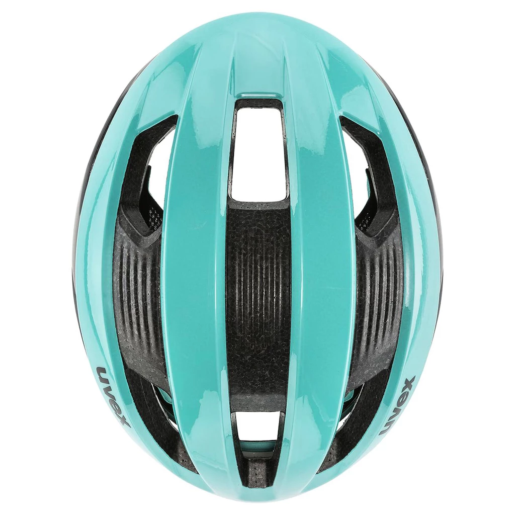 Kask rowerowy Uvex Rise CC Aqua-Black M (S4100900200)