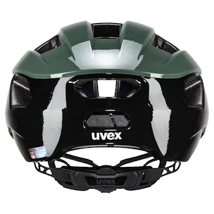 Kask rowerowy Uvex Rise Moss Green-Black (S4100550400)