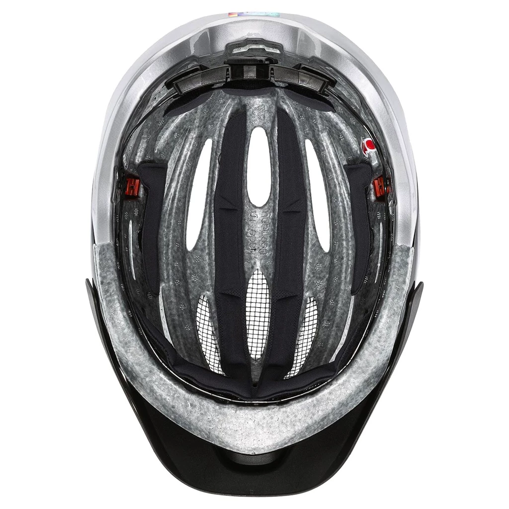 Kask rowerowy Uvex True Black-Silver (S4100530500)