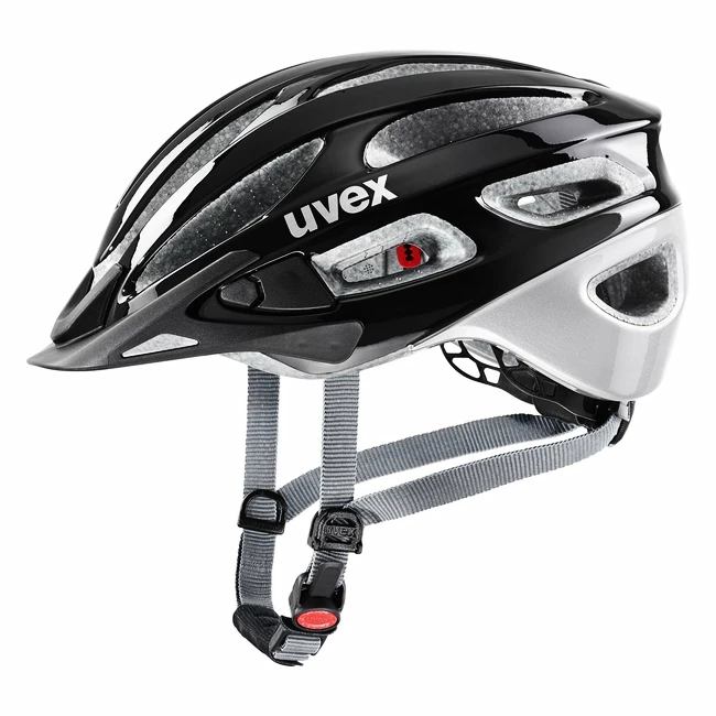 Kask rowerowy Uvex True Black-Silver (S4100530500)