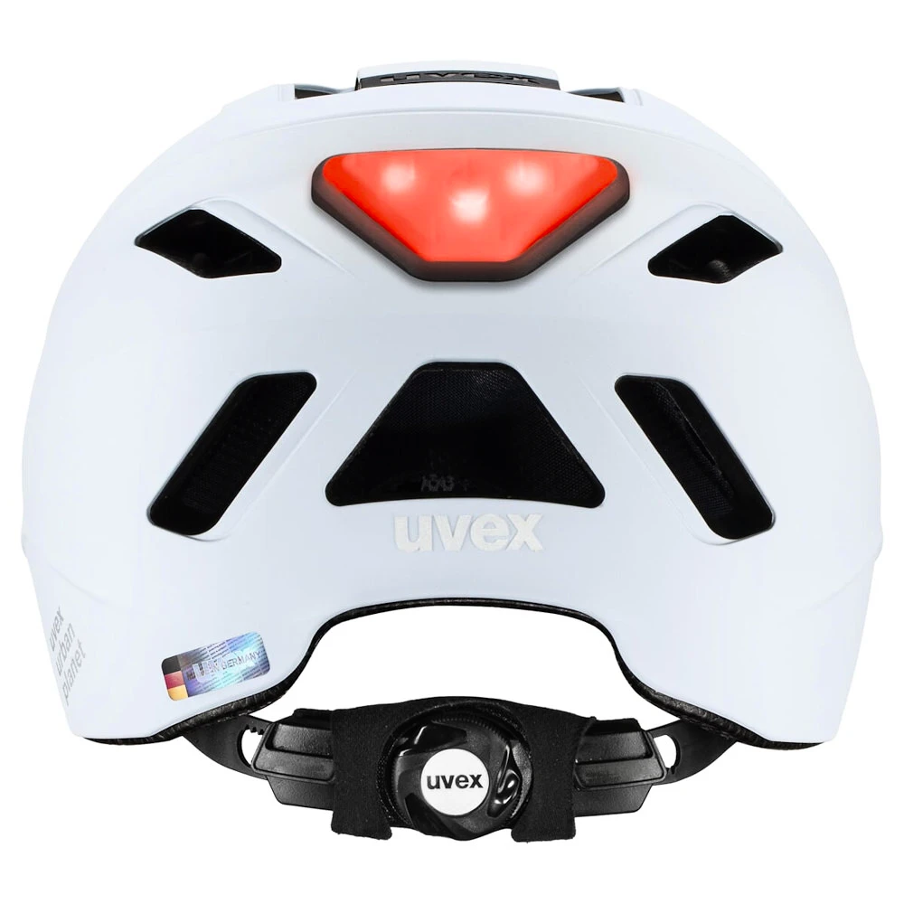 Kask rowerowy Uvex Urban Planet LED Cloud Matt (S4100650200)