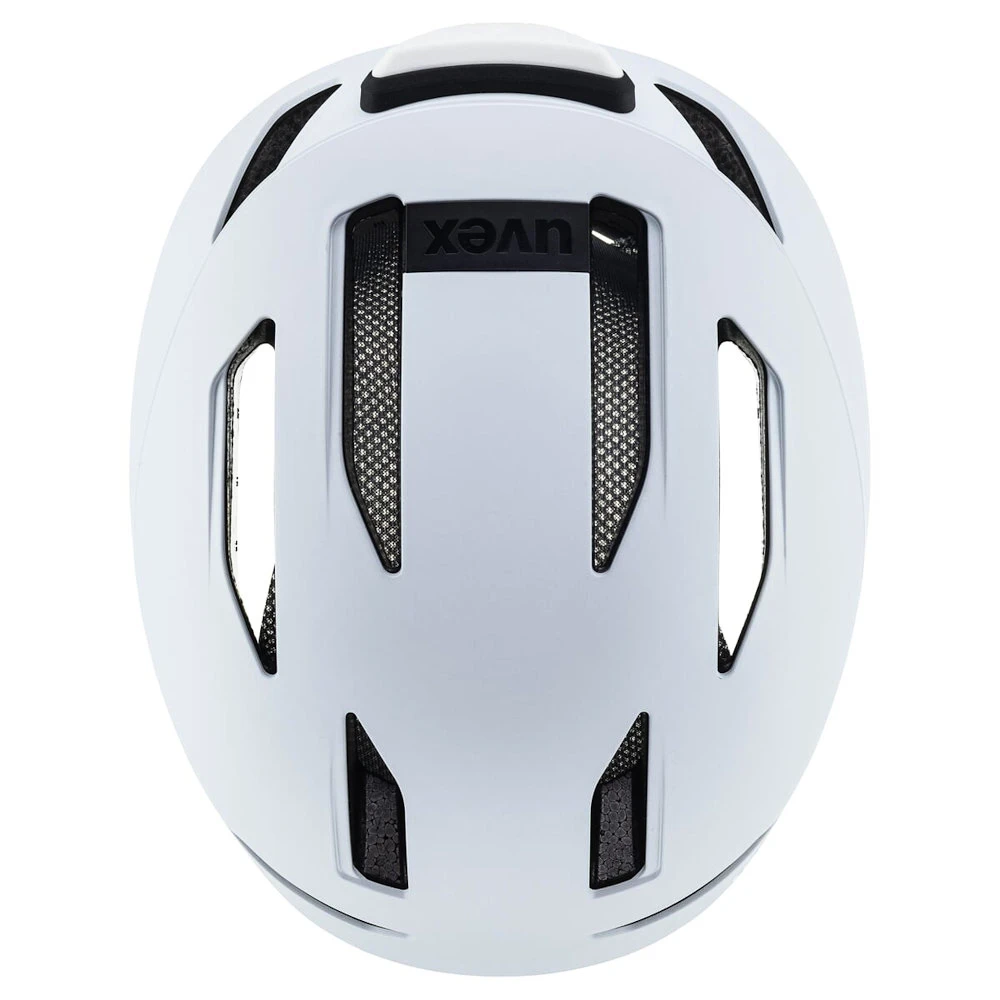 Kask rowerowy Uvex Urban Planet LED Cloud Matt (S4100650200)