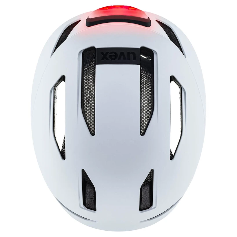 Kask rowerowy Uvex Urban Planet LED Cloud Matt (S4100650200) 58 - 61 cm