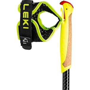 Kijki do biegów trailowych Leki  Evotrail FX.One TA, black-neonyellow-dark anthracite 125 cm