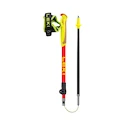 Kijki do biegów trailowych Leki  Ultratrail FX Junior, naturalcarbon-bright red-neonyellow, 95 - 110 cm