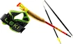 Kijki do biegów trailowych Leki  Ultratrail FX.One Superlite, bright red-neonyellow-naturalcarbon
