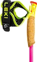 Kijki do biegów trailowych Leki  Ultratrail FX.One Superlite, neonpink-neonyellow-naturalcarbon