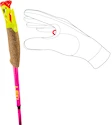 Kijki do biegów trailowych Leki  Ultratrail FX.One Superlite, neonpink-neonyellow-naturalcarbon