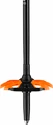 Kijki narciarskie Leki  Helicon Lite Dark anthracite - Neon orange - Black 110-145