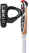 Kijki trekkingowe Leki  Spin Shark SL, white-smokegreen-dark anthracite, 100 - 130 cm