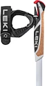 Kijki trekkingowe Leki  Spin Shark SL, white-smokegreen-dark anthracite, 100 - 130 cm