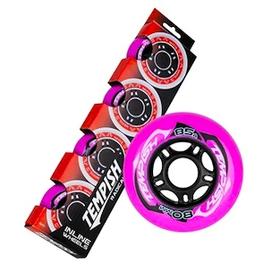 Kółka do rolek Tempish  RADICAL Color 80 mm 85A 4-Pack  Zielona