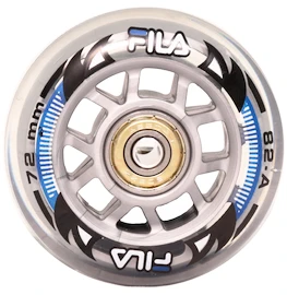 Kółka z łożyskami Fila 72 mm 82A 8-Pack, ABEC 5