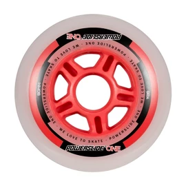 Kółka z łożyskami Powerslide One Complete 84 mm 82A + ABEC 5 + 8 mm Spacer 8