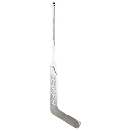 Kompozytowy bramkarski kij hokejowy Bauer Vapor FLYLITE White/Silver Junior