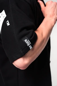 Koszula męska Nebbia  Oversized Shirt 90s THROWBACK Black
