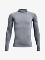 Koszulka chłopięca Under Armour  HG Armour Mock LS-GRY XS